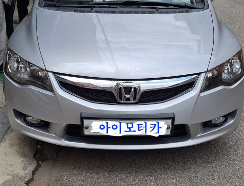 혼다 시빅 어코드 시알브이 사이드미러 고장수리