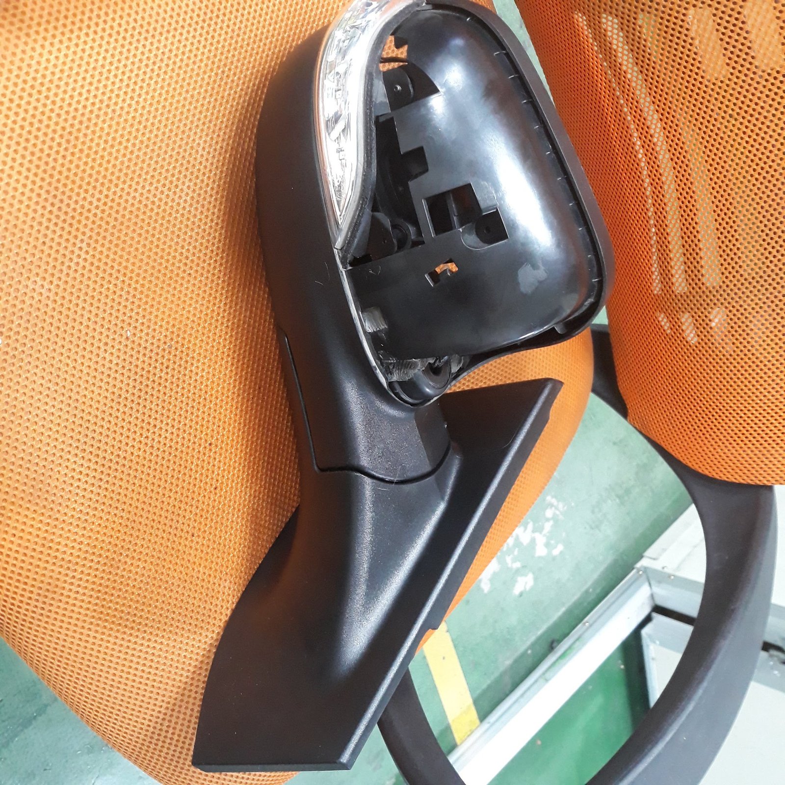 쉐보레 스파크 M300 조수석 사이드미러 전동접이 개조