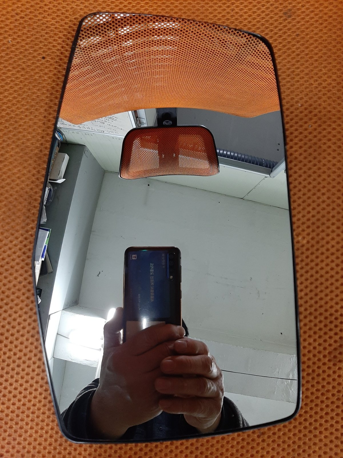 포드 F150 운전석 사이드미러 R1300 광각미러 교체 후