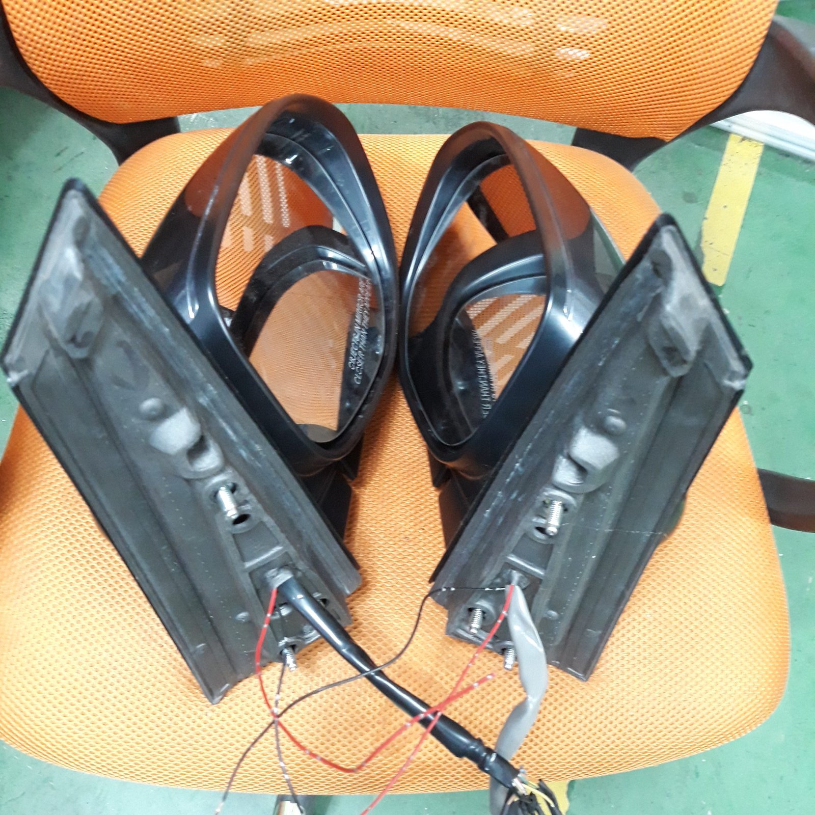 혼다 오딧세이 운전석·조수석 사이드미러 한 쌍 — 거울 쪽